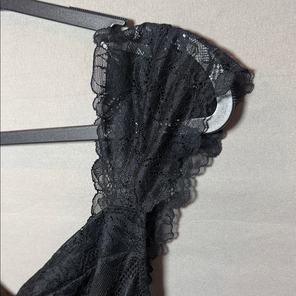 Free People Intimately Floral Lace Maxi Slip Dress XS Valentine’s Day - Picture 7 of 8